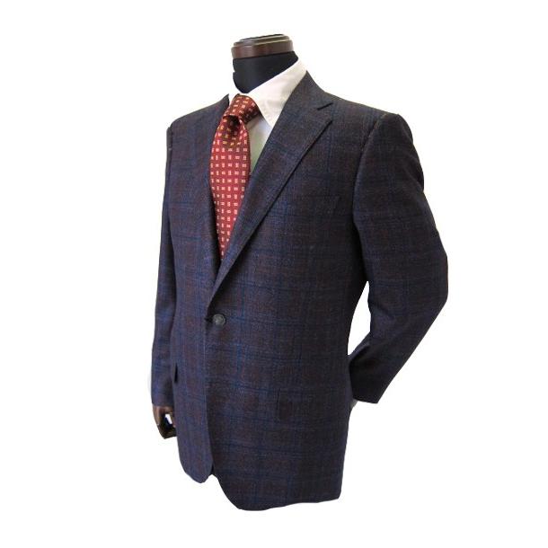 人気殺到特別セール品 のoutlet ジャケット ヒッキーフリーマン メンズジャケット ロロピアーナ グレンチェック ヒッキーフリーマン ブラウン テーラード ブレザー ブルー シルク混 秋冬物 2l7 事前購入確認で更に３ Off Hd こだわり工房 大人気商品 の