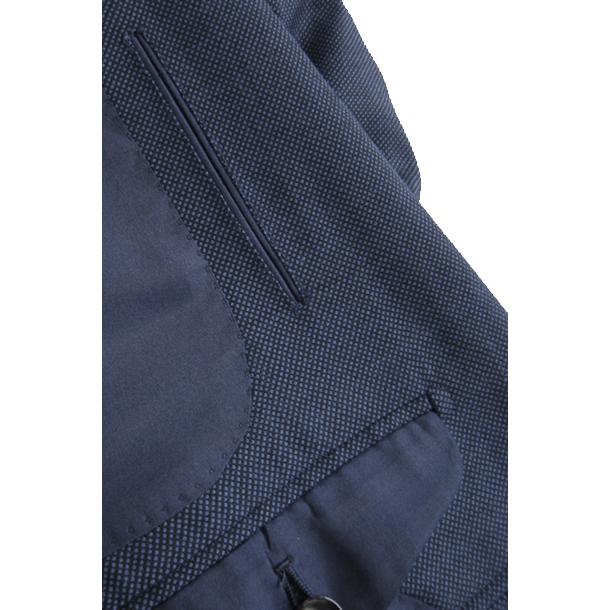 ヒッキーフリーマン メンズスーツ ロロピアーナ素材ブルーチェック秋冬物 1F7 事前購入確認で更に３％OFF 通販 