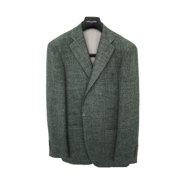 Sale 40%オフ ミラショーン ジャケット グリーン アルパカ シルク混 