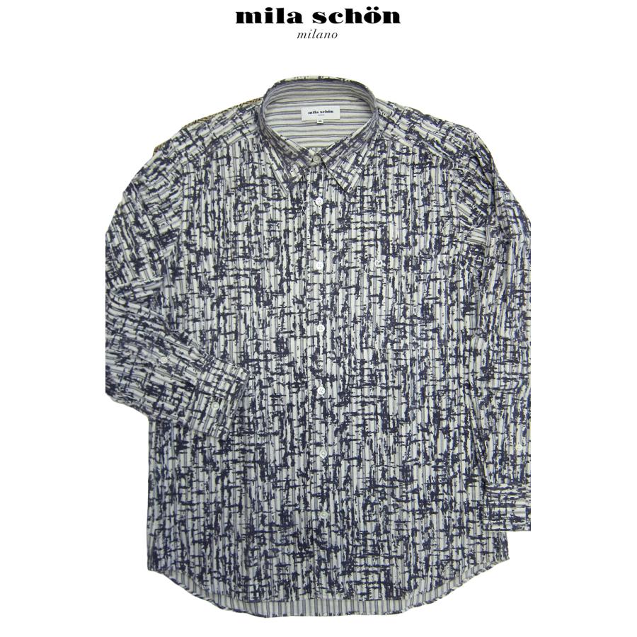小紋 mila schon ミラショーン 幾何学模様 消炭色 K-5098 小紋 mila schon ミラショーン 幾何学模様 消炭色 K-5098 【公式通販】