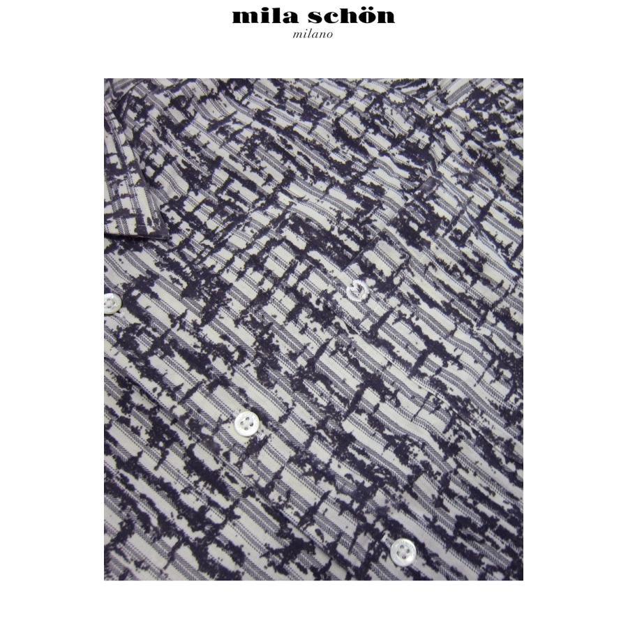 小紋 mila schon ミラショーン 幾何学模様 消炭色 K-5098 小紋 mila schon ミラショーン 幾何学模様 消炭色 K-5098 【公式通販】