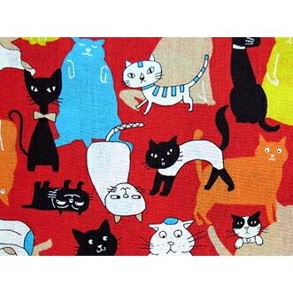 ふんどし 六尺ふんどし ふんどしパンツ 祭り ネコ にゃんこ キャット レッド カラフルで自由な猫の集会 M L 6f Cat こだわり工房 通販 Yahoo ショッピング