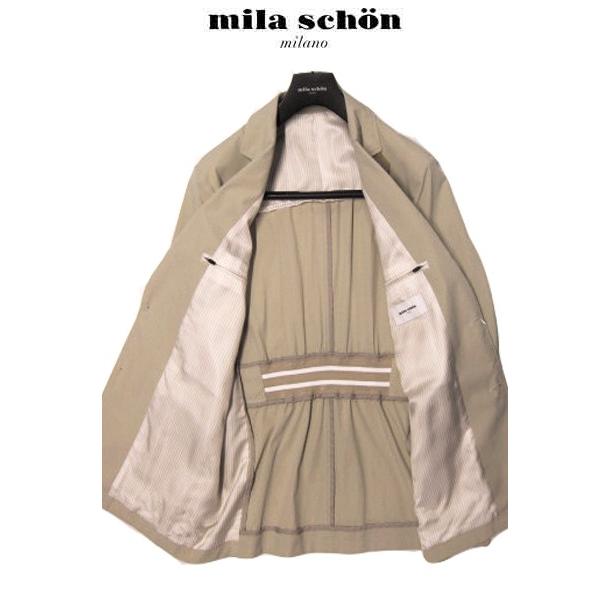 只今20％オフ ミラショーン ジャケット サファリジャケット ブラック ベージュ ネイビー ストレッチ素材 M L XL(LL) 春夏物 メーカー正規品の画像