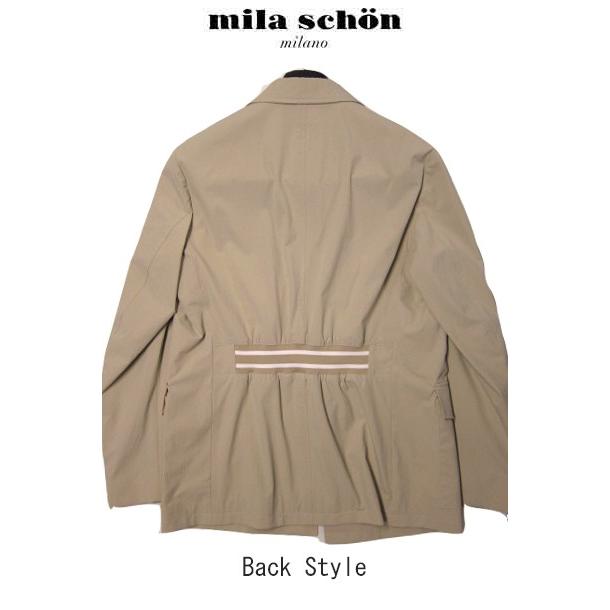 只今20％オフ ミラショーン ジャケット サファリジャケット ブラック ベージュ ネイビー ストレッチ素材 M L XL(LL) 春夏物 メーカー正規品の画像