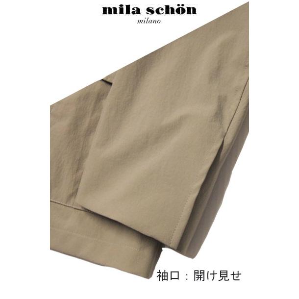 只今20％オフ ミラショーン ジャケット サファリジャケット ブラック ベージュ ネイビー ストレッチ素材 M L XL(LL) 春夏物 メーカー正規品の画像