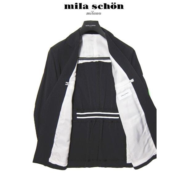 只今20％オフ ミラショーン ジャケット サファリジャケット ブラック ベージュ ネイビー ストレッチ素材 M L XL(LL) 春夏物 メーカー正規品の画像