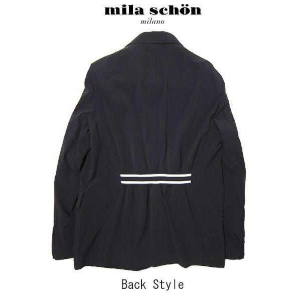 只今20％オフ ミラショーン ジャケット サファリジャケット ブラック ベージュ ネイビー ストレッチ素材 M L XL(LL) 春夏物 メーカー正規品の画像