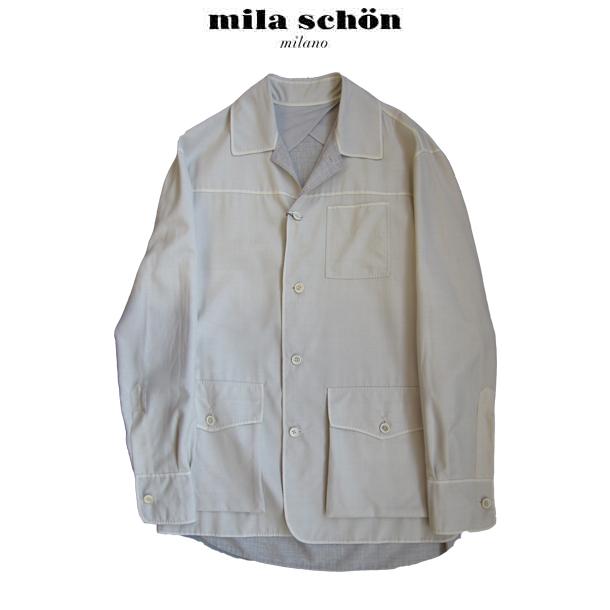 mila schon ミラショーン シャツ アウター インポート 正規商品 シルク 