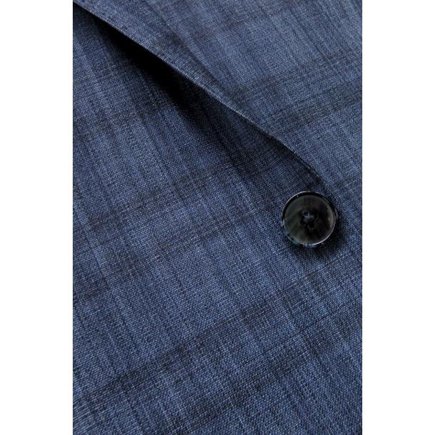 只今20％オフ ミラショーン スーツ グレンチェック ブルー ウール シルク 春夏物の画像
