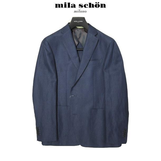 mila schon（ミラショーン） 只今ポイント5倍 ジャケット ブルー 幾何