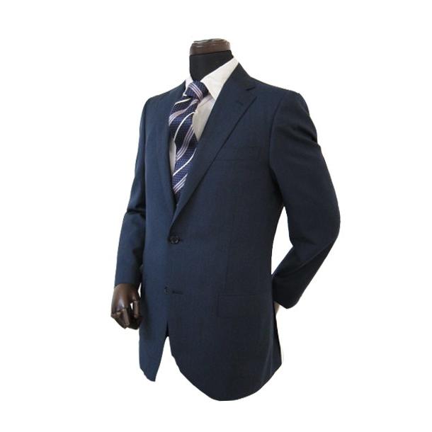 99％以上節約30%OFF ヒッキーフリーマン メンズ グレンチェック ゼニア素材使用 スーツ メーカー正規品 ブルー B春夏物 スーツ、フォーマル 