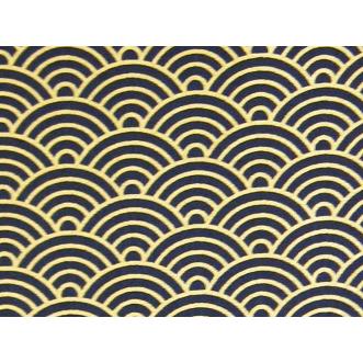 ふんどし パンツ もっこふんどし メンズ ビキニ Tバック 褌 和柄 青海波 聚楽第 絢爛豪華 ゴールド 日本製 M L Ll ちょこっとオーダー可 Mtf Nami2523 こだわり工房 通販 Yahoo ショッピング