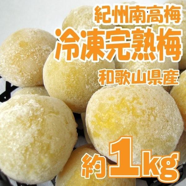 紀州南高梅 冷凍完熟梅 約1kg 大玉2l 4l 青梅 産地直送 和歌山 取り寄せ シロップ 梅酒専用 こだわり厳選食品館 通販 Paypayモール