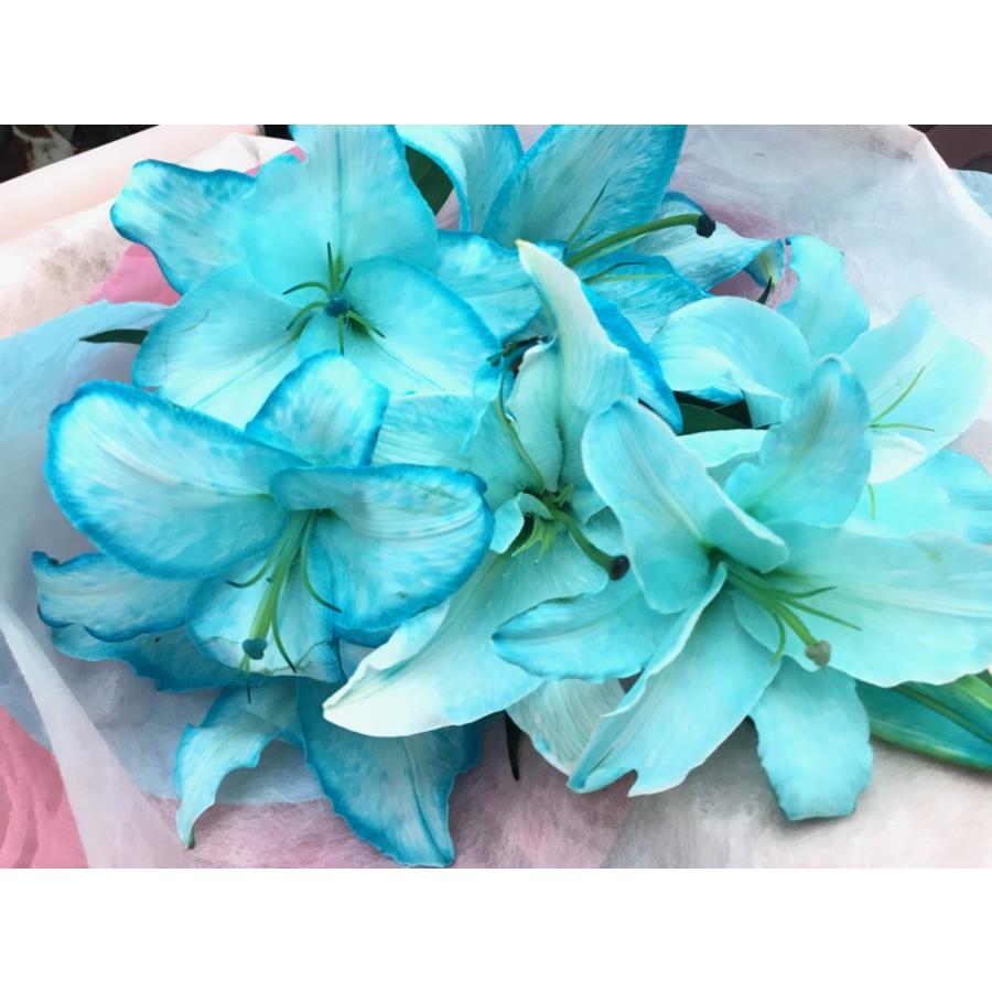カサブランカ クリスマス 青 青の花 ブルー 水色 花束 L クリスマス 誕生日 祝 開店 Kodemari B Kasab L 花の店 こでまり ヤフーショップ 通販 Yahoo ショッピング