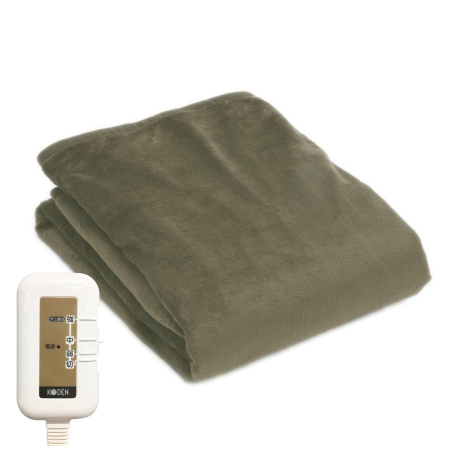 新品 KODEN 敷き電気毛布 オシャレなフランネル 洗濯機で丸洗い可能 楽天市場】koden 電気毛布 フランネルの通販