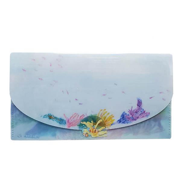 抗菌マスクケース & プレミアムマスク(小さめサイズ)　絵画サンゴ｜kodo-goods-store｜04