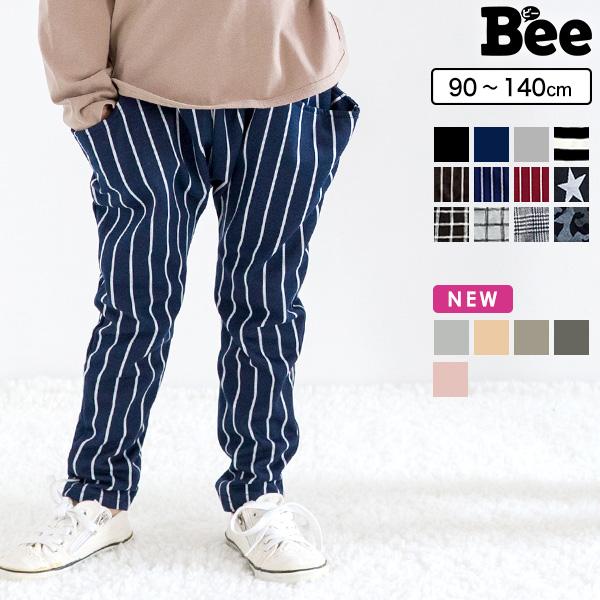 テーパードパンツ 韓国子供服 Bee キッズ 女の子 男の子 スウェット チェック ドット ボーダー 秋 冬 90 100 110 1 130 140 Relax ボトムス Baa029 子供服bee 通販 Yahoo ショッピング