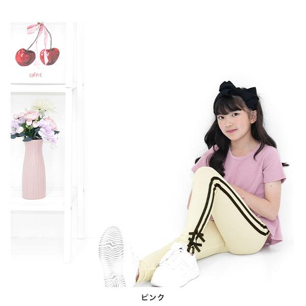 Bee des レギンス キッズ 子供服 女の子 子供 リボン スパッツ