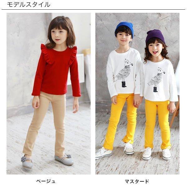 【クーポン利用で最大40％OFF】ストレッチパンツ 女の子 男の子 子供服 こども服 キッズ 90 100 110 120 130 140 150 160｜kodomofuku-bee｜17