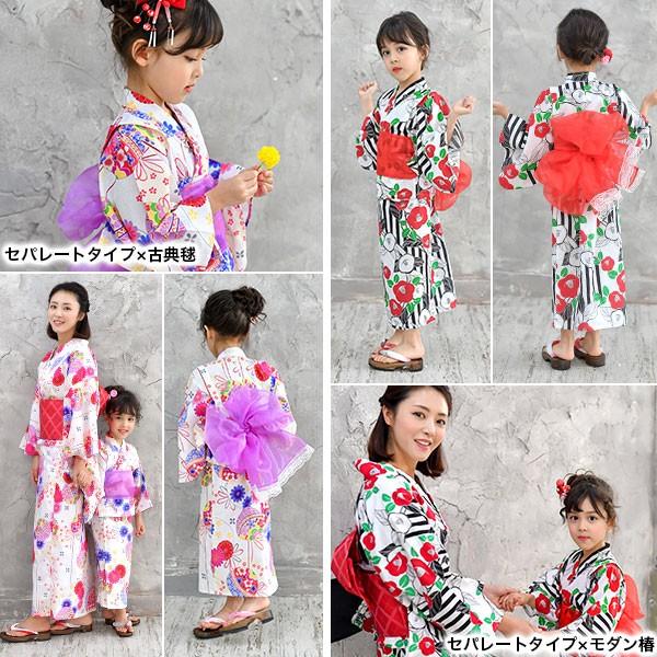 浴衣 子供 3点セット 韓国子供服 Bee カジュアル キッズ 女の子