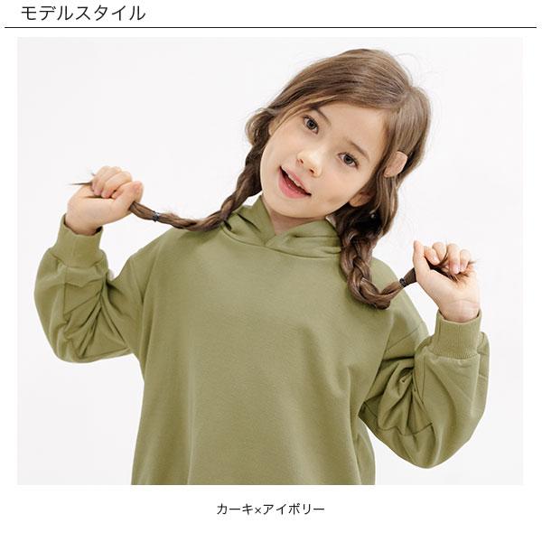 パーカーワンピース 女の子 子供服 こども服 子ども服 キッズ 春 秋 冬 