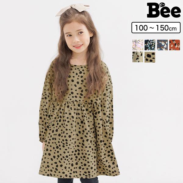 子供 長袖 ワンピース 型紙