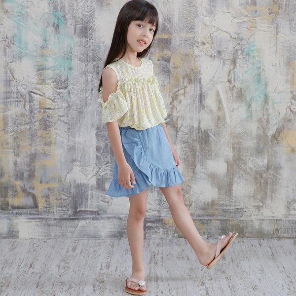 Bee des トップス tシャツ 女の子 子供服キッズ オフショルダー