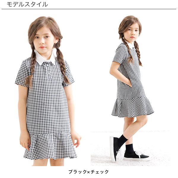 Bee des Bee ワンピース 半袖 子供服 キッズ ジュニア 女の子