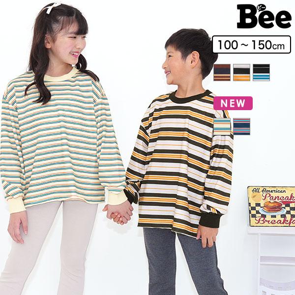 Bee des Bee 総柄トップス 長袖 子供服 キッズ ジュニア 女の子 男の子