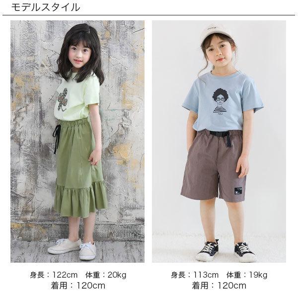 半袖トップス 韓国子供服 往復送料無料 Bee キッズ 女の子 プリントt ひげ メガネ サングラス 春 140 夏 100 150 1 110 帽子 130