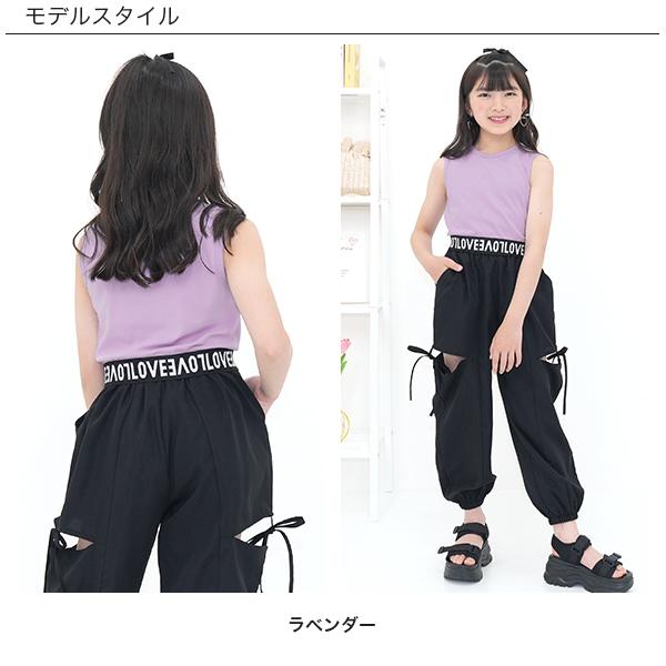 Bee des Bee ショート丈タンクトップ ノースリーブ 半袖 子供服 キッズ