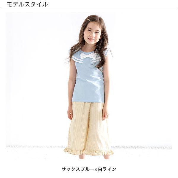 【クーポン利用で最大40％OFF】ノースリーブトップス 子供服 こども服 キッズ 女の子 リボン 春 夏 100 110 120 130 140 150｜kodomofuku-bee｜05