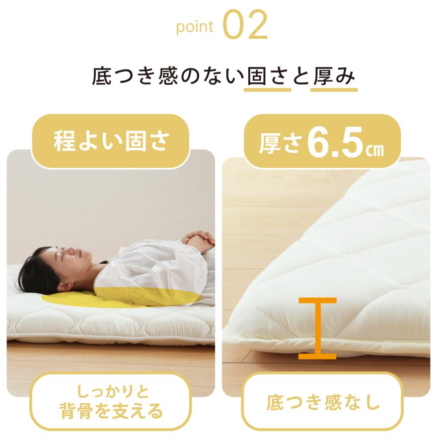 FURTON 敷き布団　シングル 敷き布団 シングル ベッド用 敷布団 しきふとん METU95195（商品