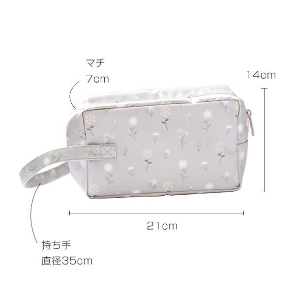 おむつ入れ 化粧ポーチ おしゃれ ママバッグ マタニティ ベビーカー 花