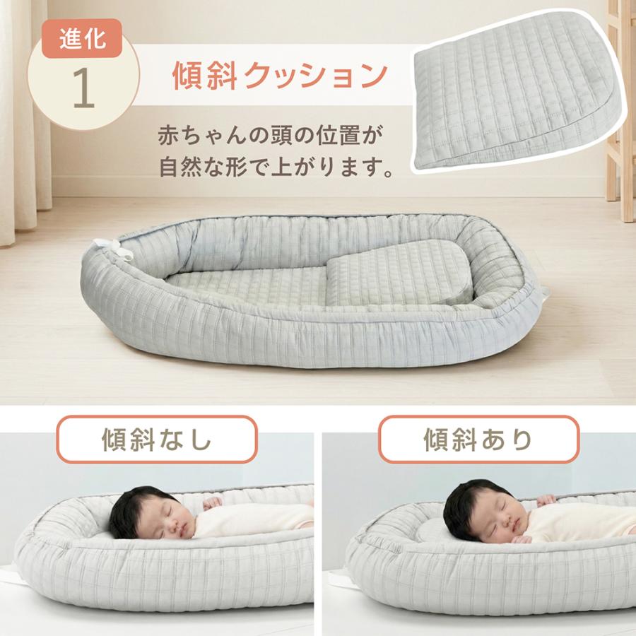 リニューアル／ベビー 赤ちゃん ベッドインベッド 折りたたみ ベビー