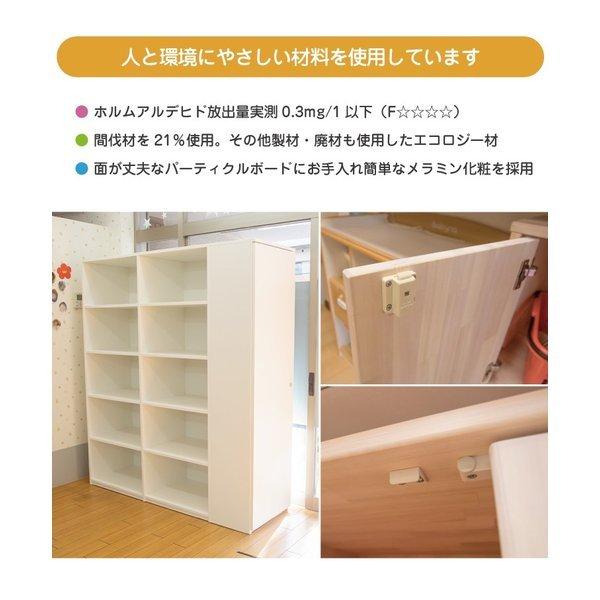 セミオーダー家具 絵本棚タイプA 法人向け 木製大型家具 保育園 保育所