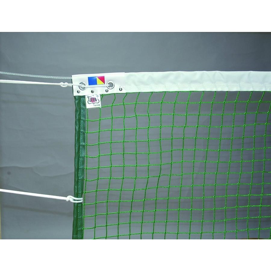 エコ硬式テニスネット 日本テニス協会推薦品 Sdgｓ商品 スポーツ 設備 備品 こども良品ヤフー店 日本製 テニス グリーン センターバンド付