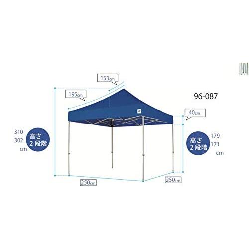 イージーアップテントデラックス 2.5m×2.5m 　グリーン　アルミ　 組立１分 収納も楽　 tent　 保育学校用品