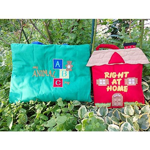 布絵本\"My ANIMAL ABC bag\""      　　　　　　 \u0026\""RIGHT AT HOME\""        　スマートギフトセット        　　　 英語教育      　　　幼児教育"