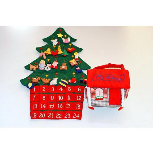 布おもちゃ 布のアドベント カレンダー 壁掛け クリスマスツリー 布のプレイハウスmy Houseギフトセット U こども生活クラブ 通販 Yahoo ショッピング