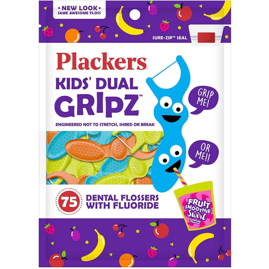 Plackers プラッカーズ フロス マイクロクリーンキッズ フルーツ味 75本 1842 こども雑貨 こだま 通販 Yahoo ショッピング