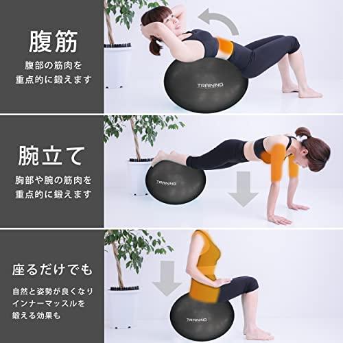 Appife バランスボール ブルー 空気入れ付属 直径約55cm 耐荷重約100kg 空気式 自宅用 大人 子供 女性 男性 エアー フィットネ S ココロオドル 通販 Yahoo ショッピング