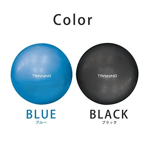 Appife バランスボール ブルー 空気入れ付属 直径約55cm 耐荷重約100kg 空気式 自宅用 大人 子供 女性 男性 エアー フィットネ S ココロオドル 通販 Yahoo ショッピング