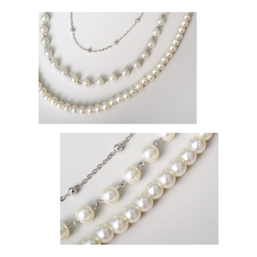 KOEISTORE パールネックレス パール レディース 春 夏 春夏 白 3 KOEISTORE パールネックレス パール レディース 春 夏 春夏 白 3