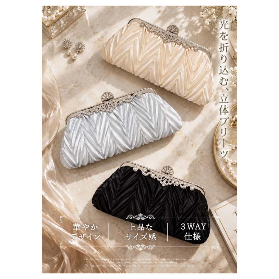 KOEISTORE（コウエイストア） パーティーバッグ 3WAY プリーツ