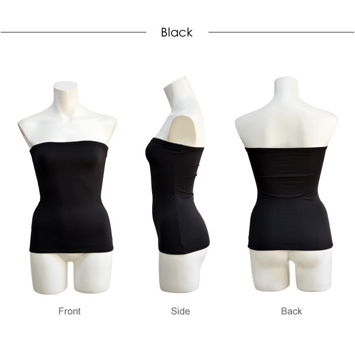 裏起毛 あったかインナー チューブトップ ベアトップ レディース 裏起毛チューブトップ インナー 温活 暖かい ブラトップ 防寒 トップス 下着 ペチコート | KOEISTORE | 07