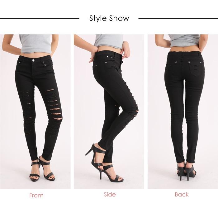 KOEISTORE レギパン レディース スキニーパンツ ダメージパンツ KOEISTORE レギパン レディース スキニーパンツ ダメージパンツ