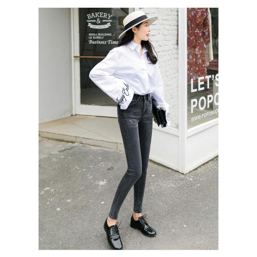 ストレッチ スキニー デニム 美脚 デニムパンツ レディース アンクル丈 9分丈 スキニーデニム 秋 冬 秋冬 クロップドパンツ 大人 ジーンズ ジーパン 送料無料 T012 Koei Store 通販 Yahoo ショッピング