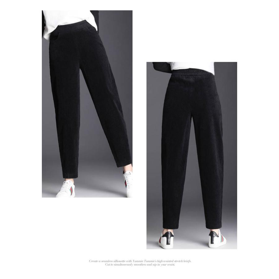 KOEISTORE（コウエイストア） 裏ボア テーパードパンツ レディース 春