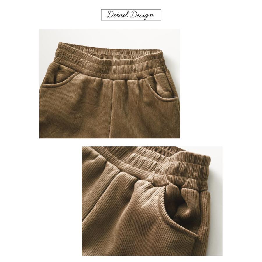 KOEISTORE（コウエイストア） 裏ボア テーパードパンツ レディース 秋